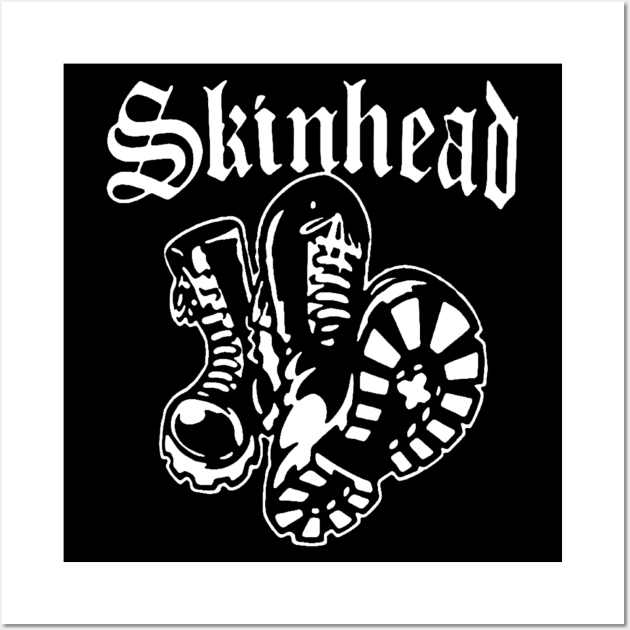 Boots Of Skinhead Wall Art by paigenorth